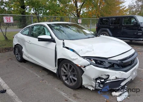 2019 Honda Civic Ex z USA, uszkodzony, nr VIN 2HGFC3B35KH357457